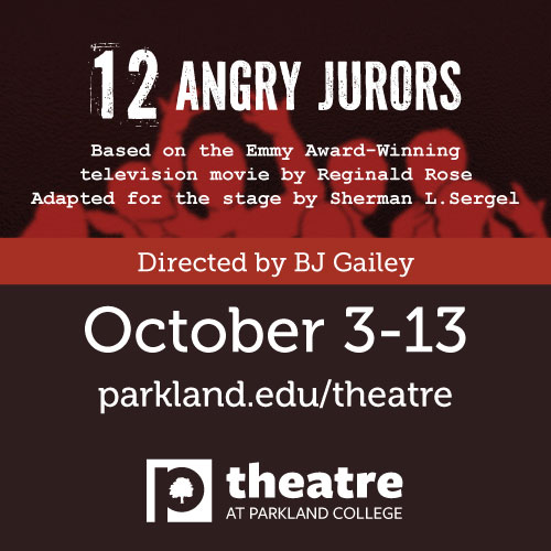 Parkland Theatre Presents "12 Angry Jurors" in October